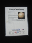 Babe Ruth Single Signed Baseball w/Bold Sweet Spot Signature