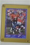 John Elway Collection of 5 Autographs & Rookie Cards