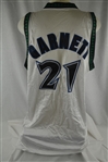 Kevin Garnett 1998-99 Minnesota Timberwolves Professional Model Jersey w/Medium Use & Team LOA