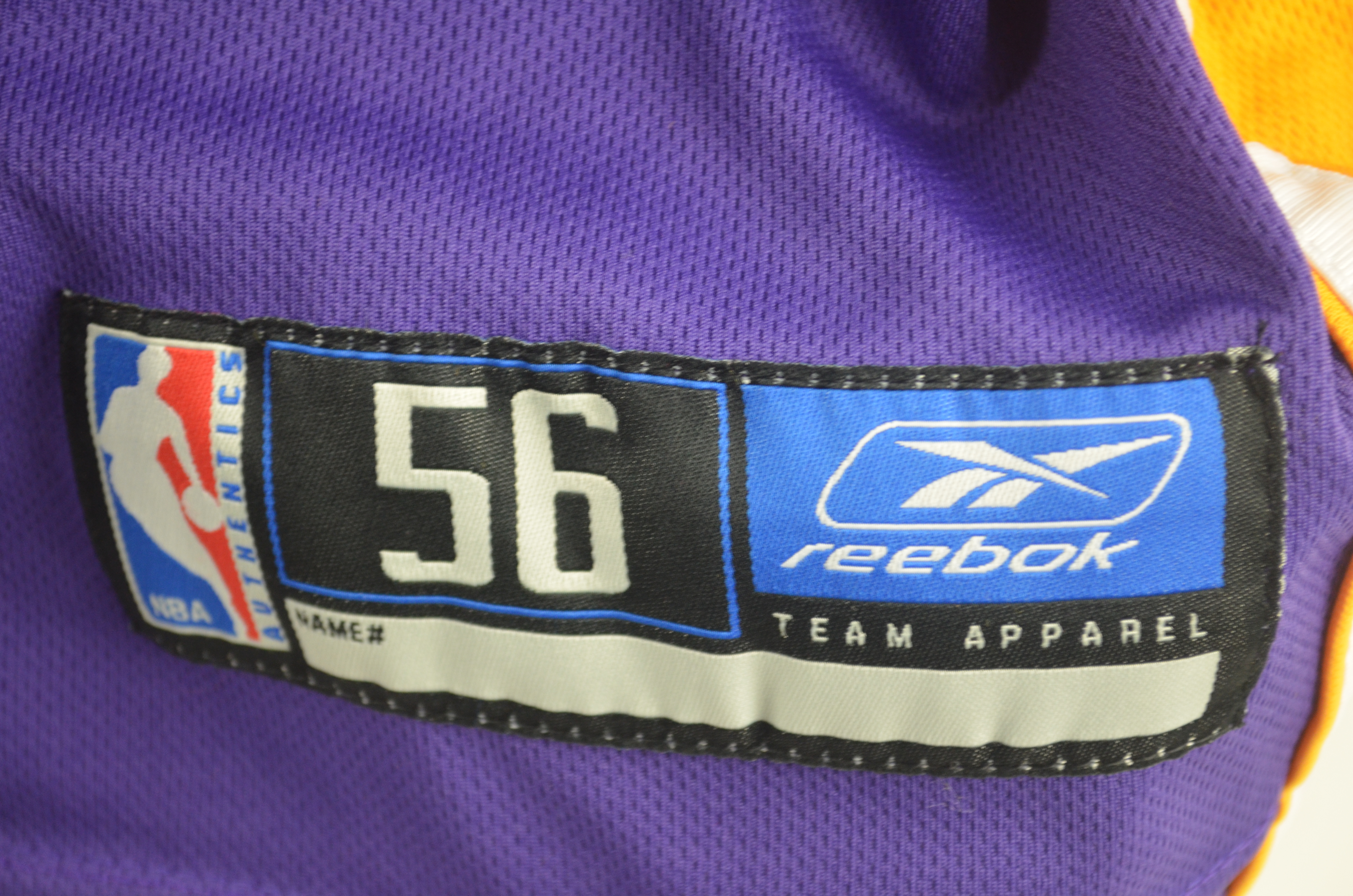 lakers reebok jersey