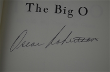 Oscar Robertson Autographed The Big O Hard Cover Book