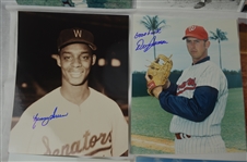 Collection of 16 Washington Senators Autographed Photos