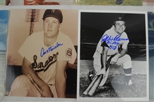 Collection of 16 Washington Senators Autographed Photos