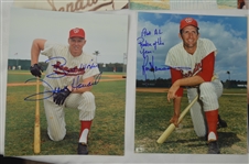Collection of 16 Washington Senators Autographed Photos