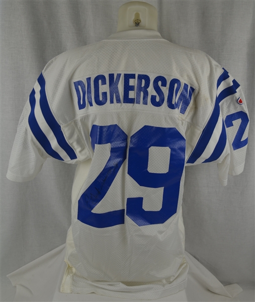 Eric Dickerson Indianapolis Colts Autographed Professional Model Jersey 