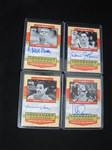 NBA Collection of 10 Autographed Insert Cards w/George Mikan