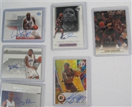 NBA Collection of 30 Autographed Insert Cards w/Allen Iverson 