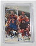 NBA Collection of 4 Autographed Insert Cards w/Bill Russell