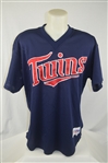 Tom Kelly 1995 Minnesota Twins Professional Model Jersey w/Medium Use