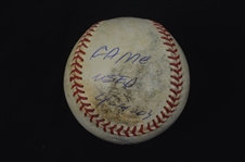 Sammy Sosa 2003 Game Used & Autographed Baseball 4/4/2003