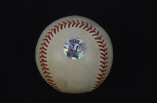 Sammy Sosa 2003 Game Used & Autographed Baseball 4/4/2003