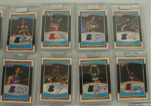 NBA 2002 & 2003 Collection of 85 Bowman Signature Autographed & Game Used Auto Rookie Cards