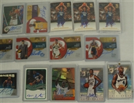 Collection of 41 Topps Certified Autographed NBA Basketball Cards