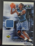 Kevin Garnett Autographed Upper Deck Game Used Limited Edition Jersey Card UDA