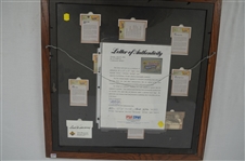 Ted Williams Upper Deck Heroes Limited Edition Signed Framed Display UDA