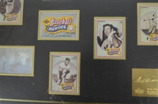 Ted Williams Upper Deck Heroes Limited Edition Signed Framed Display UDA