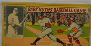 Rare Vintage 1926 Babe Ruth Baseball Game 