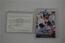 Reggie Jackson Autographed Baseball Card UDA