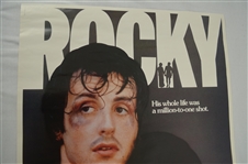 Original 1977 Rocky Movie Poster
