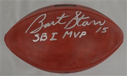 Bart Starr RARE Super Bowl I Autographed & Inscribed Limited Edition Football