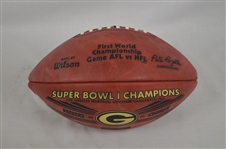 Bart Starr RARE Super Bowl I Autographed & Inscribed Limited Edition Football