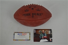 Bart Starr RARE Super Bowl I Autographed & Inscribed Limited Edition Football
