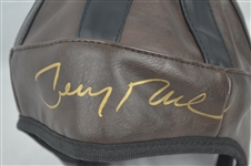 Jerry Rice Autographed Leather Helmet