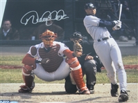 Derek Jeter Rare First Career Home Run Autographed 16x20 Photo