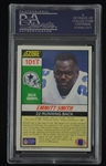Emmitt Smith Dallas Cowboys HOF 1990 Score Supplemental Rookie Card #101T PSA 9