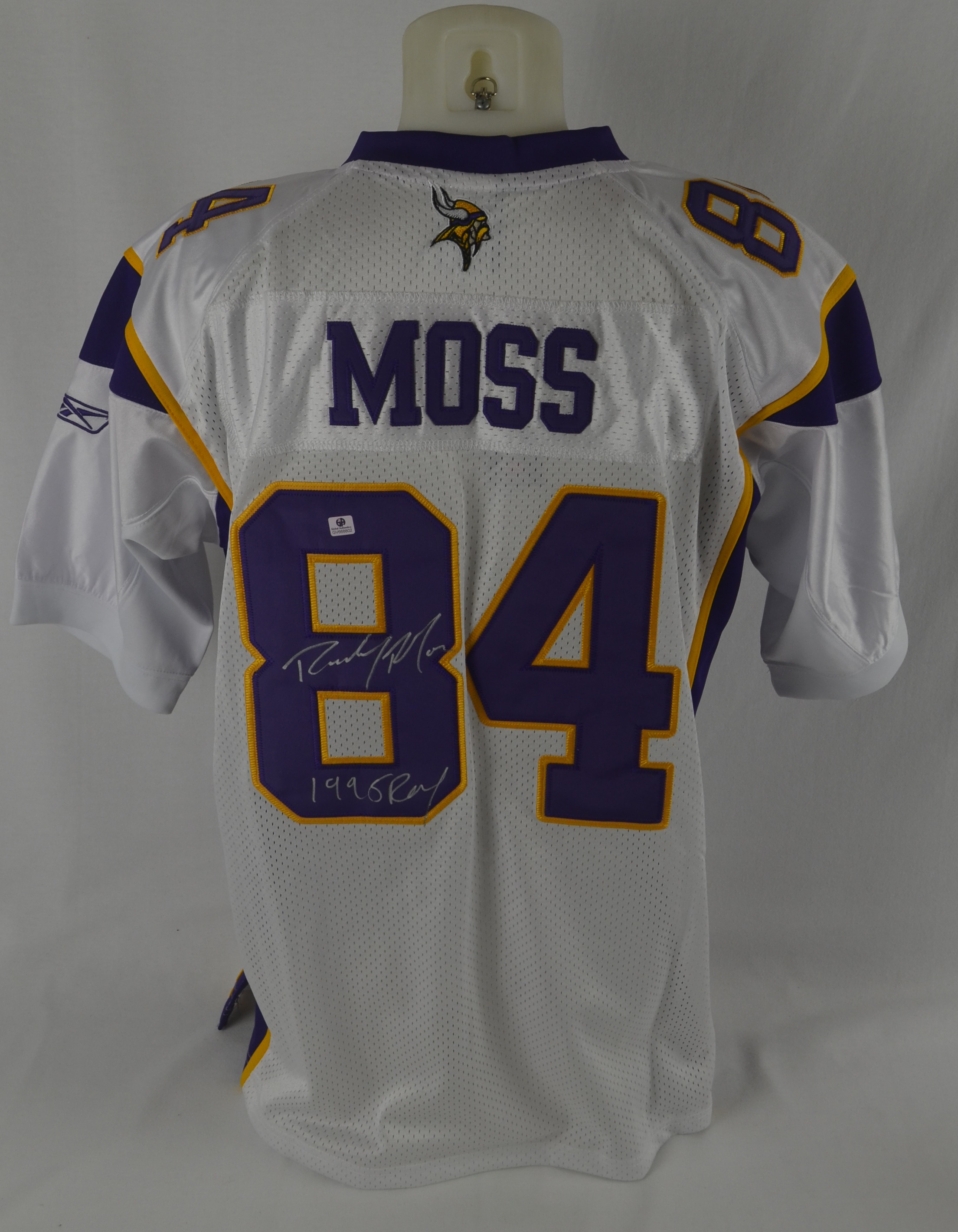 randy moss autographed jersey