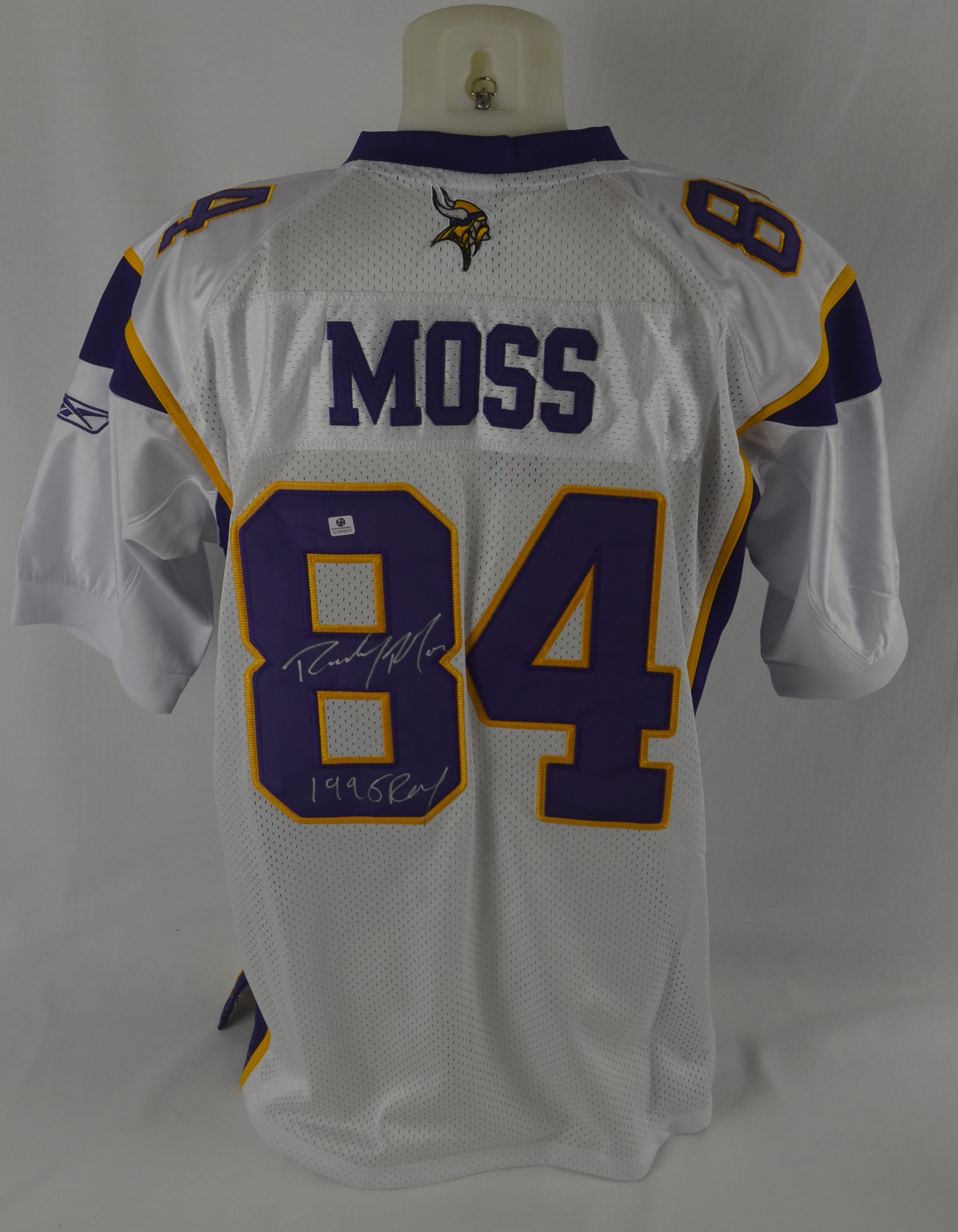 randy moss framed jersey