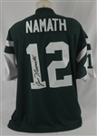 Joe Namath New York Jets Autographed Jersey