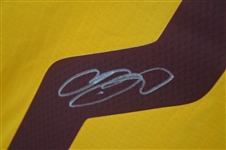 LeBron James Autographed 2014 Cleveland Cavaliers LE Christmas Jersey UDA 