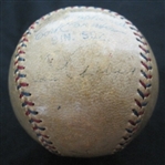 Babe Ruth & Lou Gehrig Dual Signed Baseball 