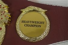 Mike Tyson Autographed Championship Belt