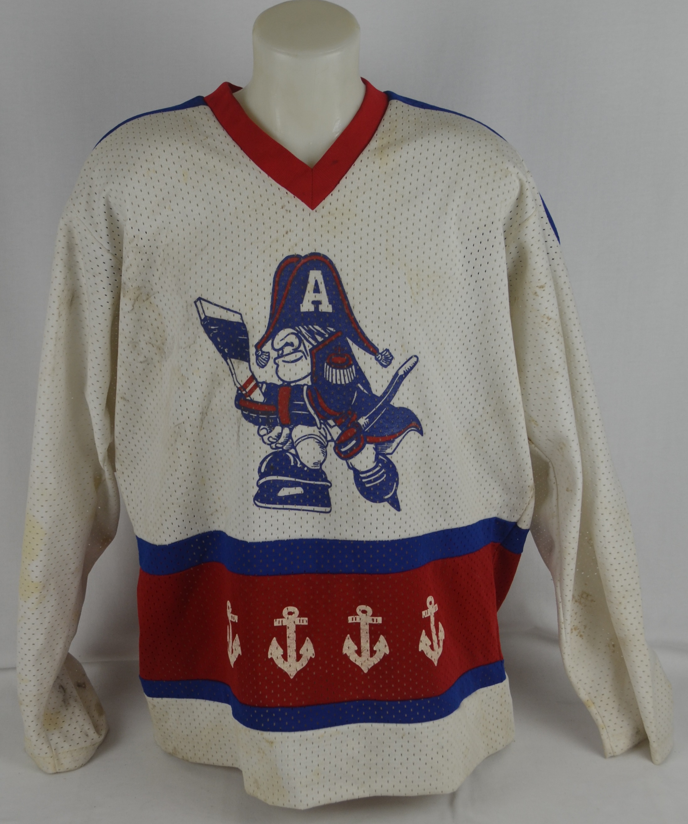 Vintage Milwaukee Admirals Bauer Pro World Hockey Jersey Men Medium AHL