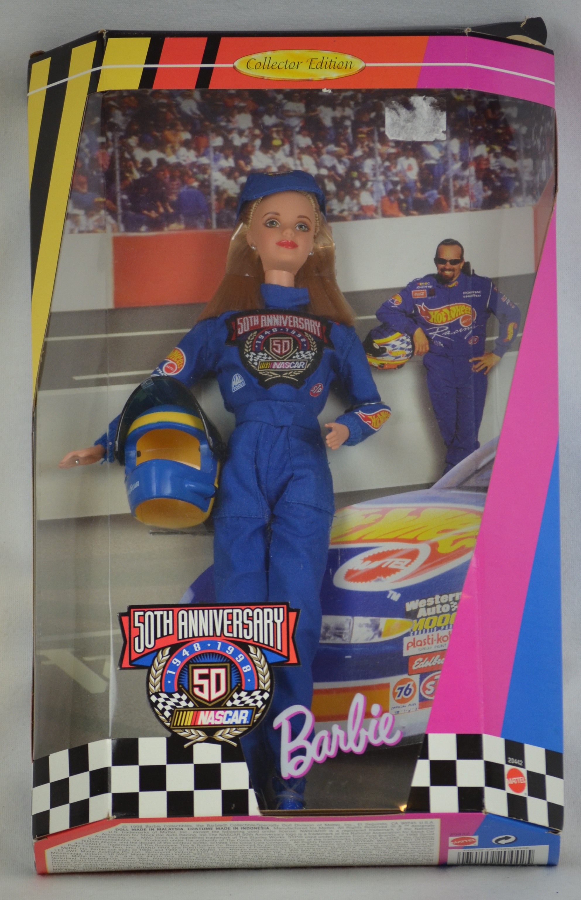 50th anniversary nascar barbie