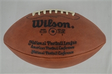 Johnny Unitas Autographed Football w/Full JSA LOA