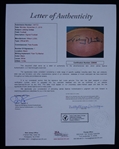 Johnny Unitas Autographed Football w/Full JSA LOA