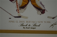 Minnesota Gophers 2003 National Champions Limited Edition Print by Karl Jaeger