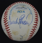 Triple Crown Hitters Autographed Baseball UDA 