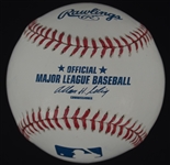 Willie Mays Autographed & Inscribed Baseball 