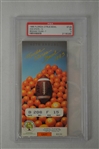Citrus Bowl Game 1985 PSA Graded Ticket Stub Ohio State vs BYU