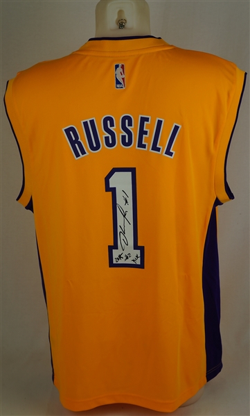 D’Angelo Russell Autographed LA Lakers Jersey
