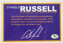 D’Angelo Russell Autographed LA Lakers Jersey