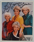 Golden Girls Cast Signed 8x10 Photo