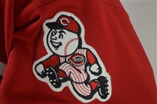 Ken Griffey Jr c. 2003-04 Cincinnati Reds Professional Model Jersey w/Light Use