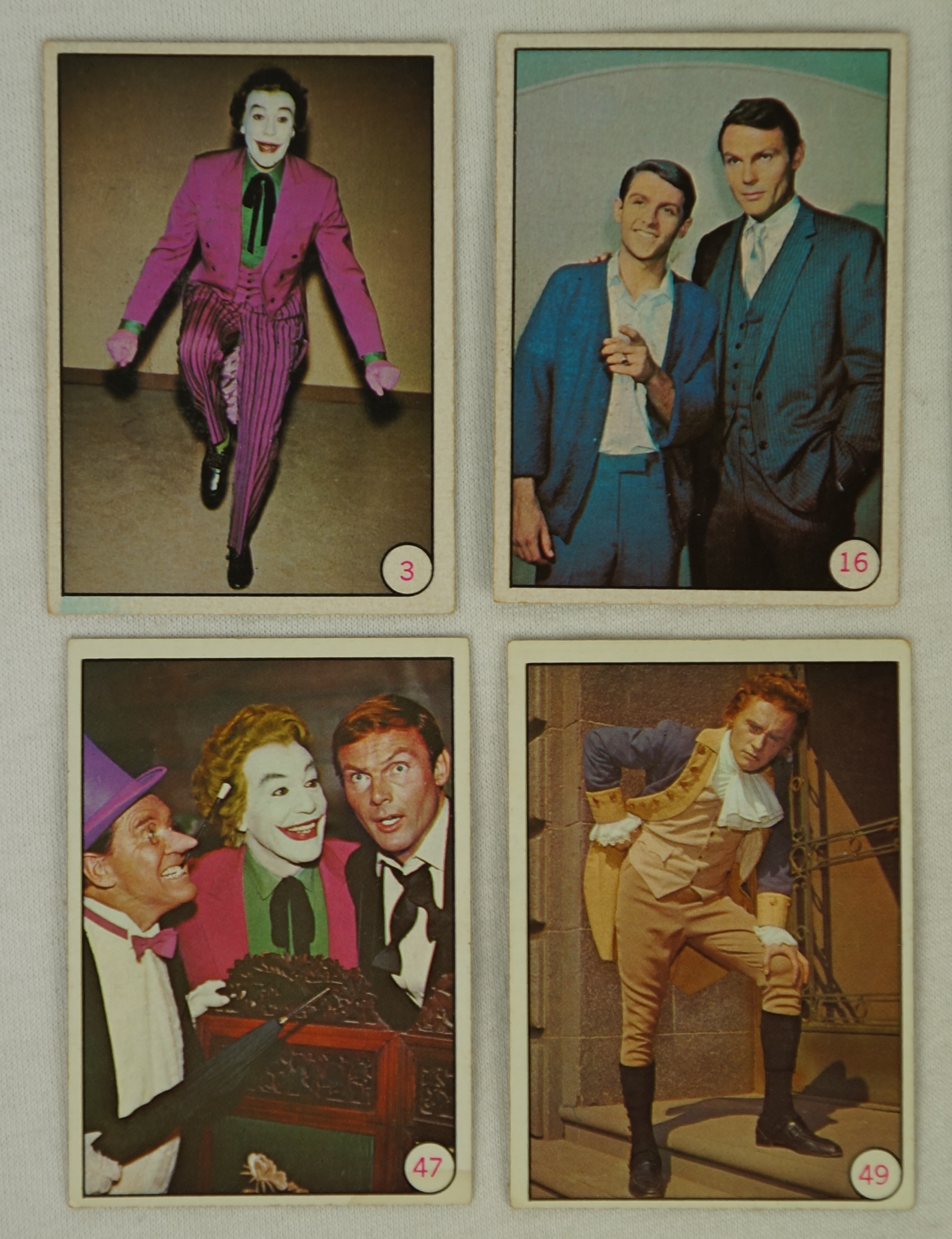 1960's batman trading cards