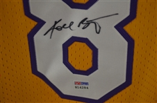 Kobe Bryant Rookie Autographed Los Angeles Lakers Jersey PSA/DNA 