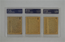 Horrors of War 1938 PSA Graded Cards